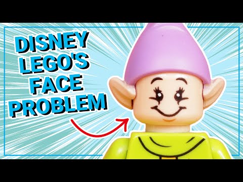 Why Disney LEGO faces always look weird