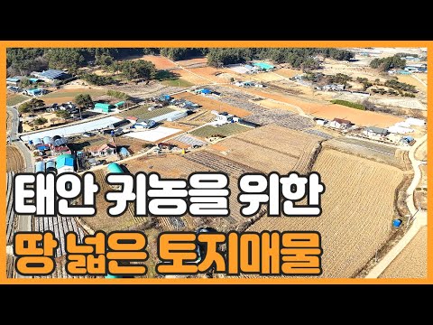 매물번호 794 【태안토지매물】귀농을 위한 넓은 토지매물 태안군 원북면 장대리 터 넓고 저렴한 토지매물