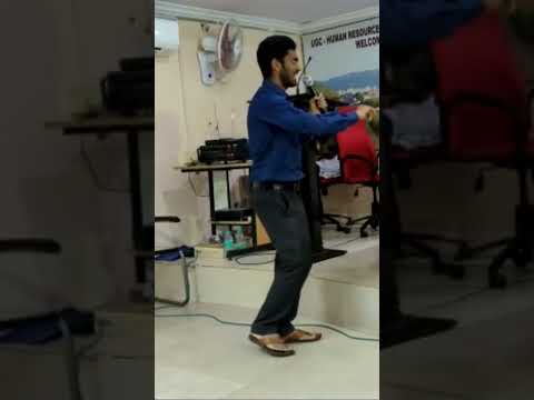 Comedy while teaching at HRDC Andhra University