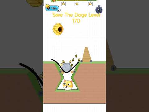 Save The Doge Level 170 3 STARS Gameplay. #savethedoge #shorts #gameplay #walkthrough #mobilegame