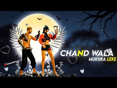 Chand Wala Mukhda Leke | Chand Wala Mukhda Tik Tok Remix Free Fire Montage | By Angro gaming