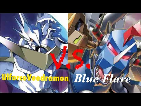 Digimon TCG UlforceVeedramon VS Blue Flare (Bt11 Format)