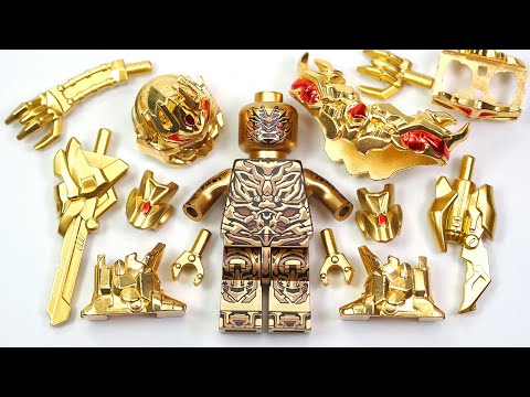 LEGO Transformers One | Megatron Gold Edition | Transformers Unofficial Lego Minifigures