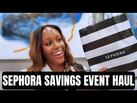 MY BIGGEST SEPHORA HAUL YET! SEPHORA HOLIDAY SAVINGS EVENT 2024 #sephorahaul #sephorasale