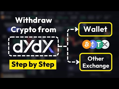 How to withdraw Crypto from DYDX ✅ Crypto Withdrawal Tutorial (Step-by-Step)