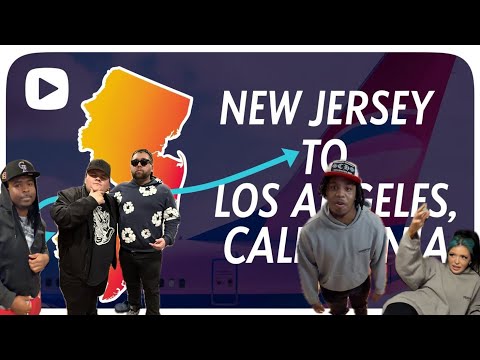 New Jersey to Los Angeles Vlog (December 10-16th) - Tony Lit & Friends (Featuring Teenonami)