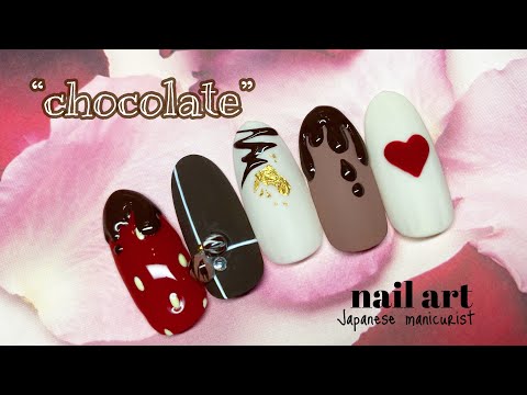 【Nail】chocolate nail art /チョコレートネイルアート