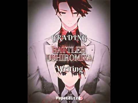 Grading Character Writing | Battler Ushiromiya #shorts #umineko