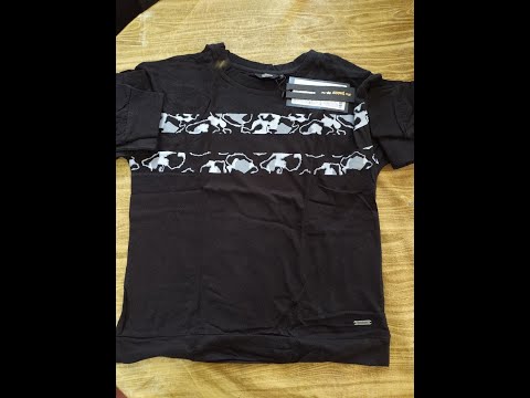 Roadster Women Black Printed Cotton T-shirt Unboxing!!! #roadster #unboxing #trending