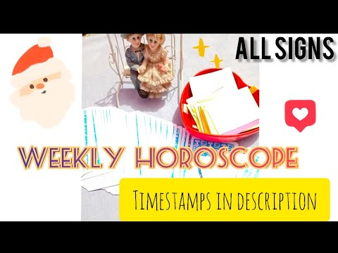 WEEKLY HOROSCOPE 💗|20- 26th dec..ALL SIGNS READINGS.. TIMESTAMPS IN DESCRIPTION 💜✨☃️🦋🎄🥀