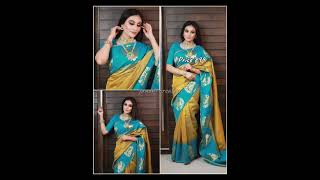 Art silk sarees with jaquard border blouse#shorts#artsilksarees #lichisilk 9940911878