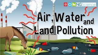 Air, Water and Land Pollution