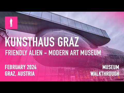 KUNSTHAUS GRAZ, AUSTRIA 2024 - Sol LeWitts Wall Walkthrough