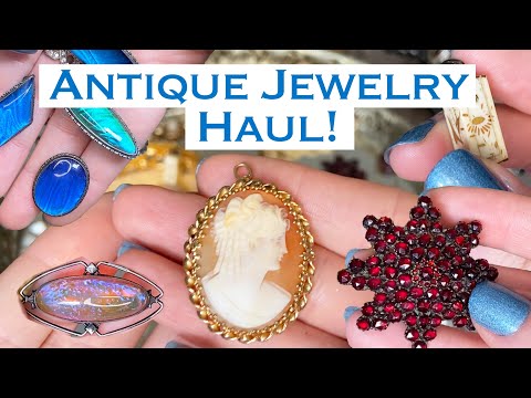 Antique Jewelry Haul! Some antique & vintage treasures I have found over the last few months