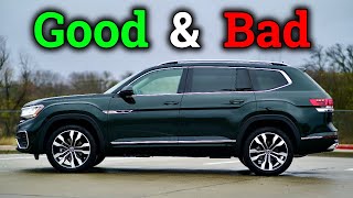 Refreshed 2021 VW Atlas SUV | The GOOD & BAD