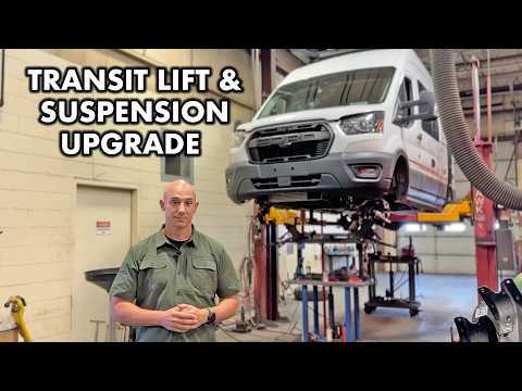 Ford Transit Van Lift & Suspension Upgrade | Quigley QLift + Timbren + Bilstein