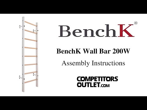 BenchK Wall Bar 200W - Assembly Instructions