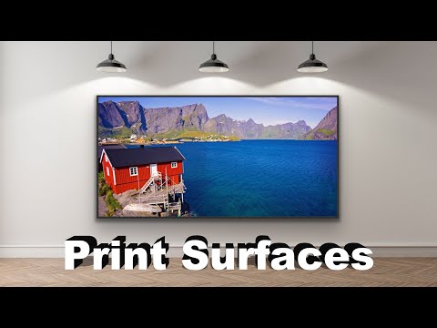 Photography print surface options compared: metal / aluminum vs paper & canvas