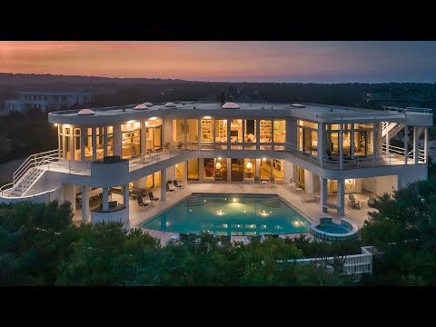 Designer Oceanfront Mansion in the Hamptons with Atlantic Ocean Views