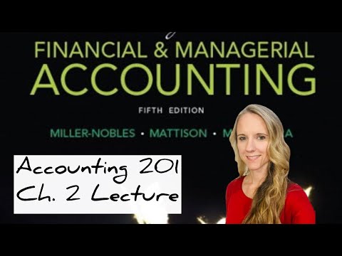 Accounting 201 ch. 02 Lecture