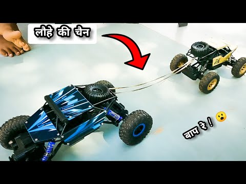 भूचाल मच गया जब इन दोनों को आपस मे भिड़ाया | RC  Rock Crawler 4x4 Monster Truck Mukabla 2023