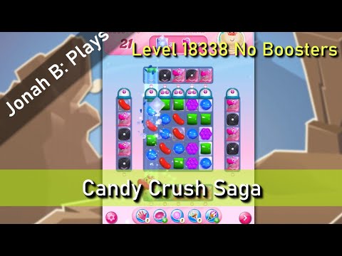 Candy Crush Saga Level 18338 No Boosters