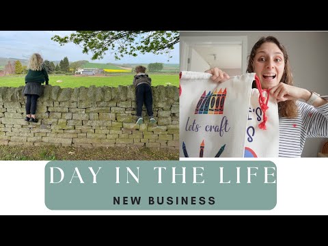 Studio vlog #11 UK, How I run my business at home with my child, day in the life of a small business