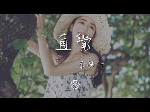 李學仕 - 直覺『我喜歡你的眼睛你的睫毛你的側臉』【動態歌詞Lyrics】