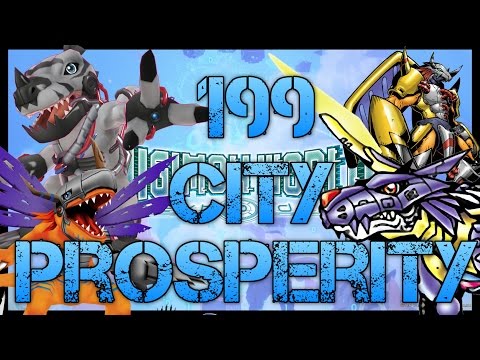 [PS4] Digimon World: Next Order - Playthrough Part 43: 199 City Prosperity!