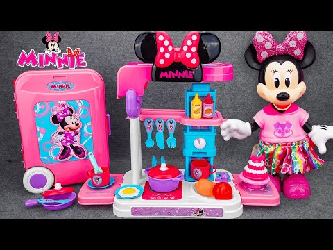 Satisfying with Unboxing Minnie Mouse Fashion Closet Playset| Review Toys ASMR