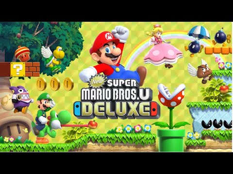 New Super Mario Bros U Deluxe - Inicio de GamePlay