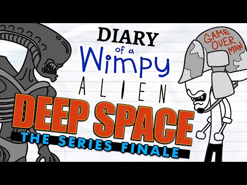 Diary of a Wimpy Alien 15 DEEP SPACE (Wimpy Kid / Alien / Predator Parody)