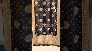 Semi Banarasi Khaddi Georgette Saree  #khaddigeorgette #khaddigeorgettesarees #banarasi