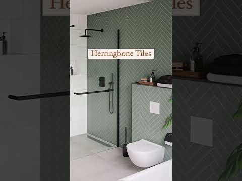 Washroom Highlighter Tiles Combination #tiles #bathroomtiles #washroomtiles #washroomdesign