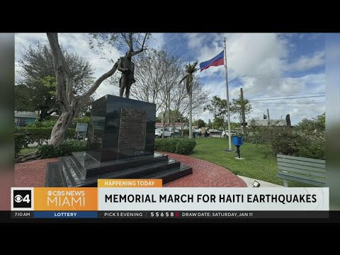 South Florida to hold memorial march for Haiti earthquakes