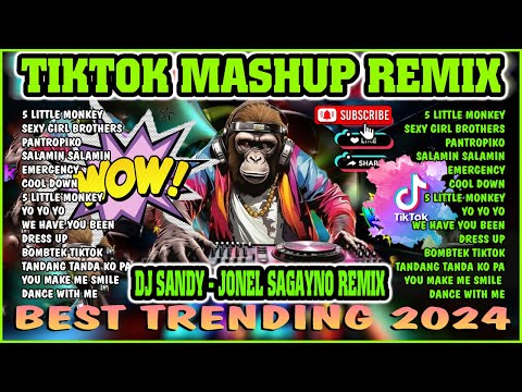 HOT 💥 TRENDING TIKTOK VIRAL MASHUP REMIX 2024 🔥 FIVE LITTLE MONKEY 💥 TIKTOK DISCO DANCE NO CPR .