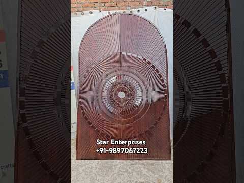 Wooden Teak Wood Main Door by Star Enterprises. #doors #door #maindoor #shorts #short #carving #yt