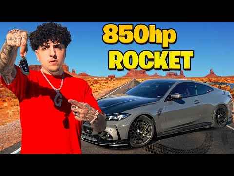 INSANE 850hp 2025 M4 Competition POV Drive in Malibu Hills *FLEW BY THE COPS*