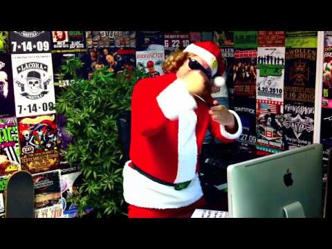 Santa Smokes Weed and Dances to Jingle Bowls