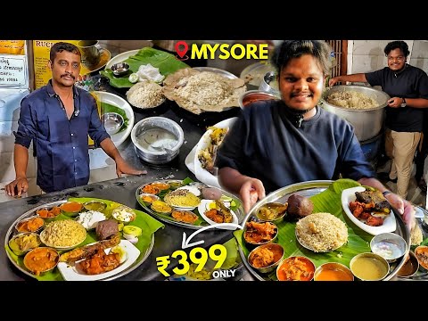 15 Years Old Mysore Unlimited ಮಾಂಸಾಹಾರಿ ಆಹಾರ 🔥 | Only ₹399 | Mysore Nonveg Street Food