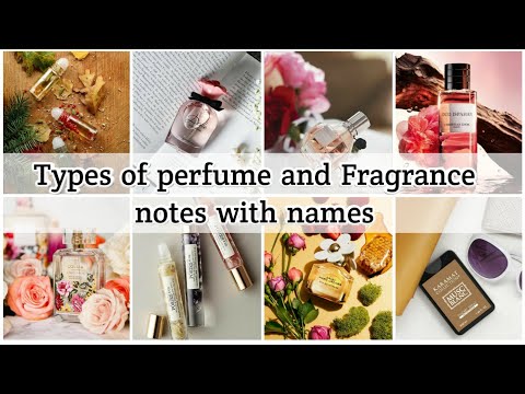 Types of perfume and their fragrance notes with names • Summer essential perfume • STYLE POINT