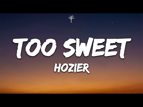 Hozier - Too Sweet (Lyrics)