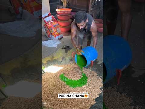 PUDINA CHANA😍 | Indian street food #shorts #viral #shortsvideo