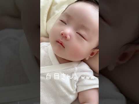 眠い赤ちゃん👶ww #赤ちゃん #生後３ヶ月#赤ちゃんのいる生活 #BABY