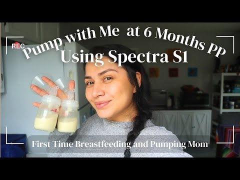 Day in life of a Breastfeeding and Pumping Mom at 6 Months PP. #pumpingschedule #breastfeeding