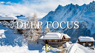 Deep Focus Music To Improve Concentration - 12 Hours of Ambient Study Music to Concentrate #822