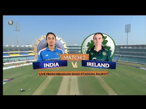 INDIA vs IRELAND HIGHLIGHTS   NIRANJAN SHAH STADIUM,RAJKOT