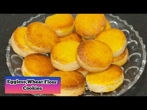 Cookie recipe | atta biscuits recipe | how to make wheat biscuits recipe