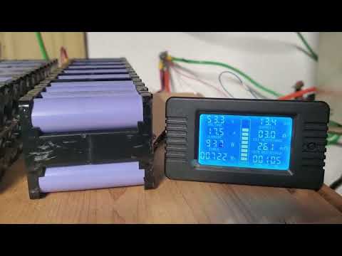 How to do a battery pack capacity test  with PZEM-015