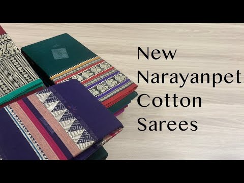 Detailed Video - Narayanpet Cottons Sarees! | Shop on www.fabk.in #fabksarees